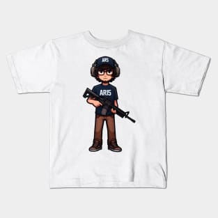 Tactical Man Kids T-Shirt